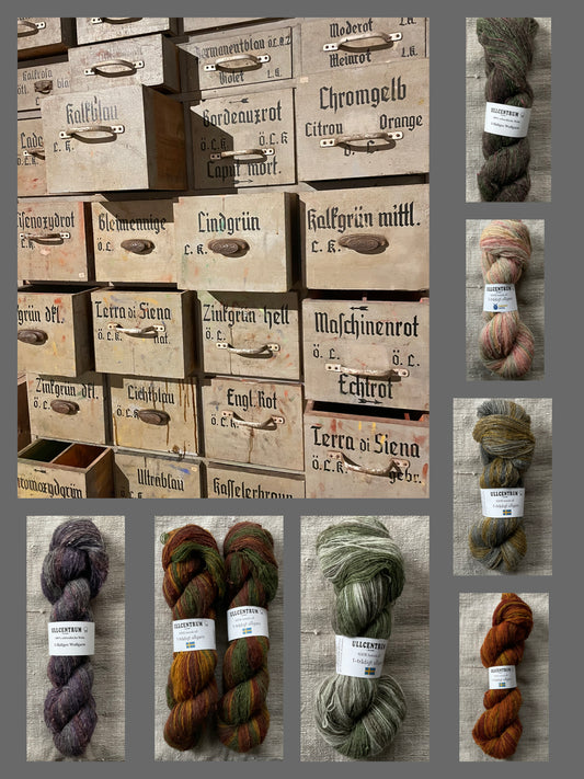 Ullcentrum Öland schwedische Schafwolle einfädig