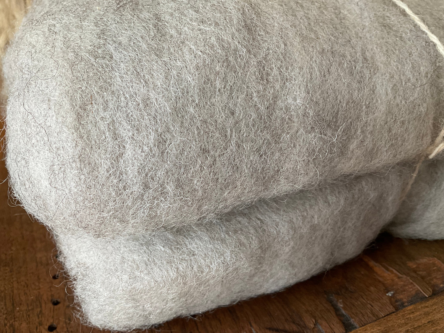 Ostfriesische Milchschafwolle Spinnfaser