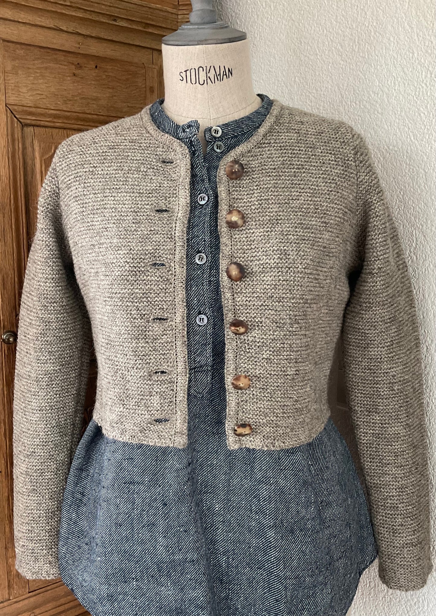 Strickjacke "Sennerin" Alpine Steinschafwolle