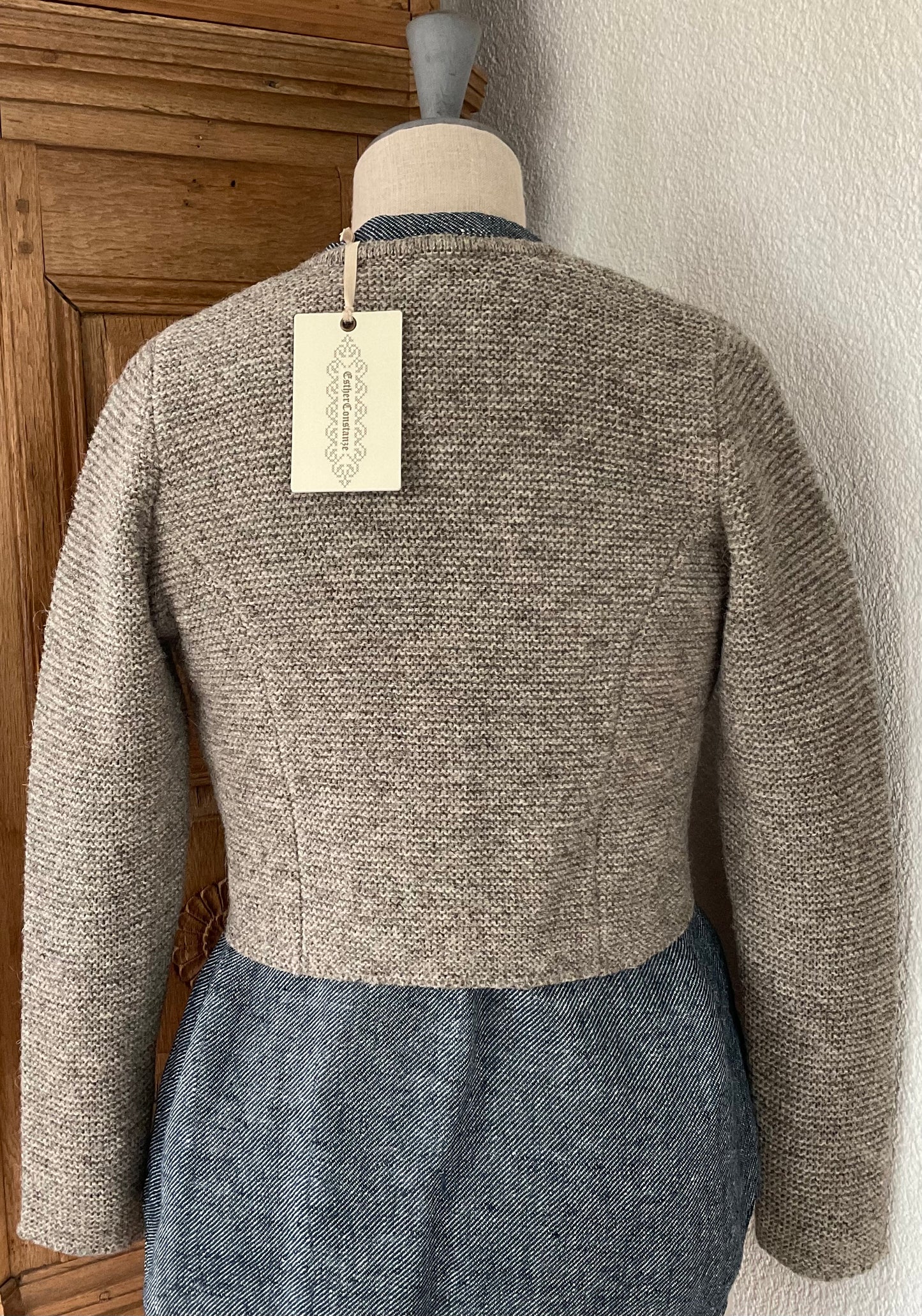 Strickjacke "Sennerin" Alpine Steinschafwolle