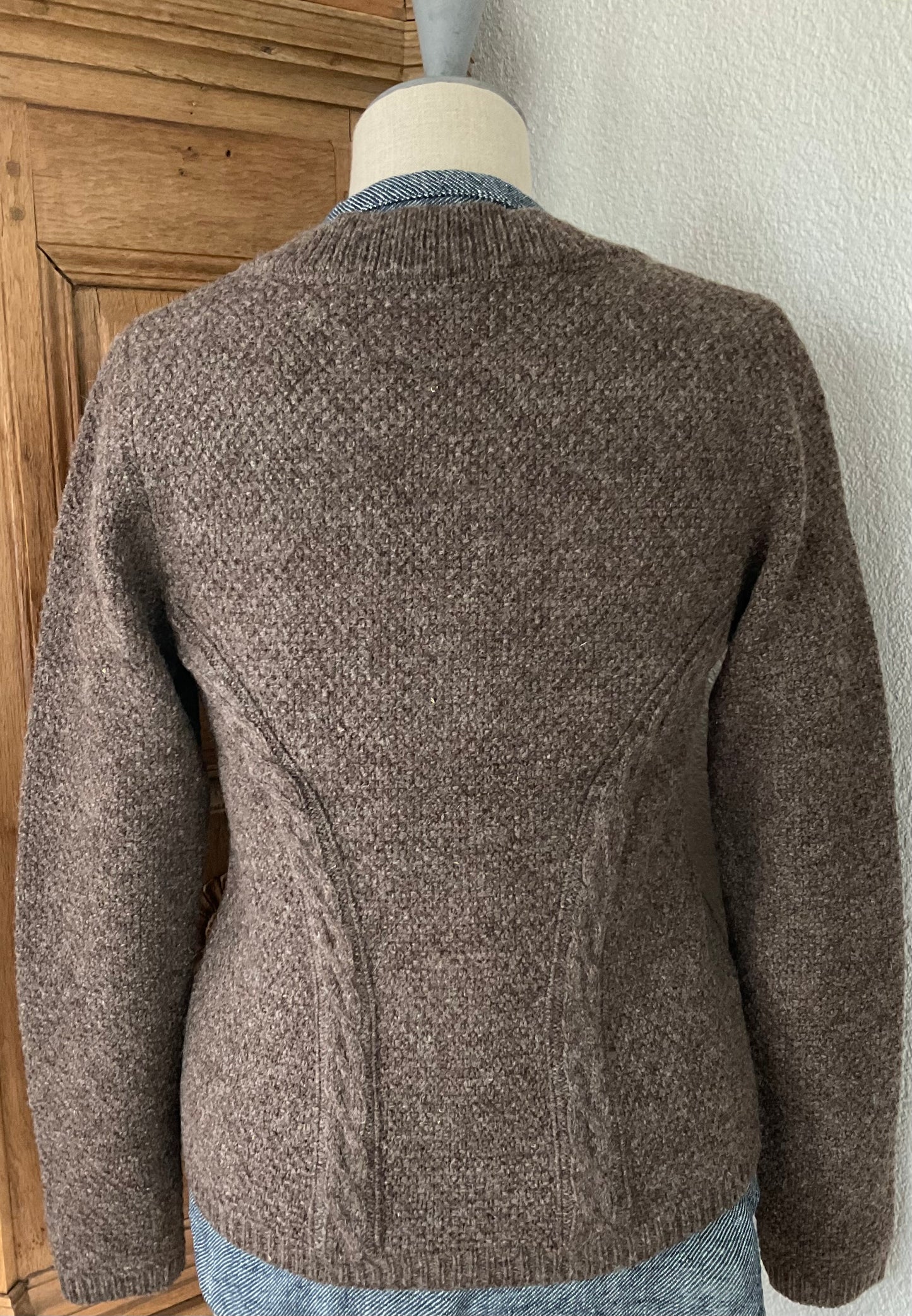 Strickjacke "Auf der Alm" Bergschaf Wolle