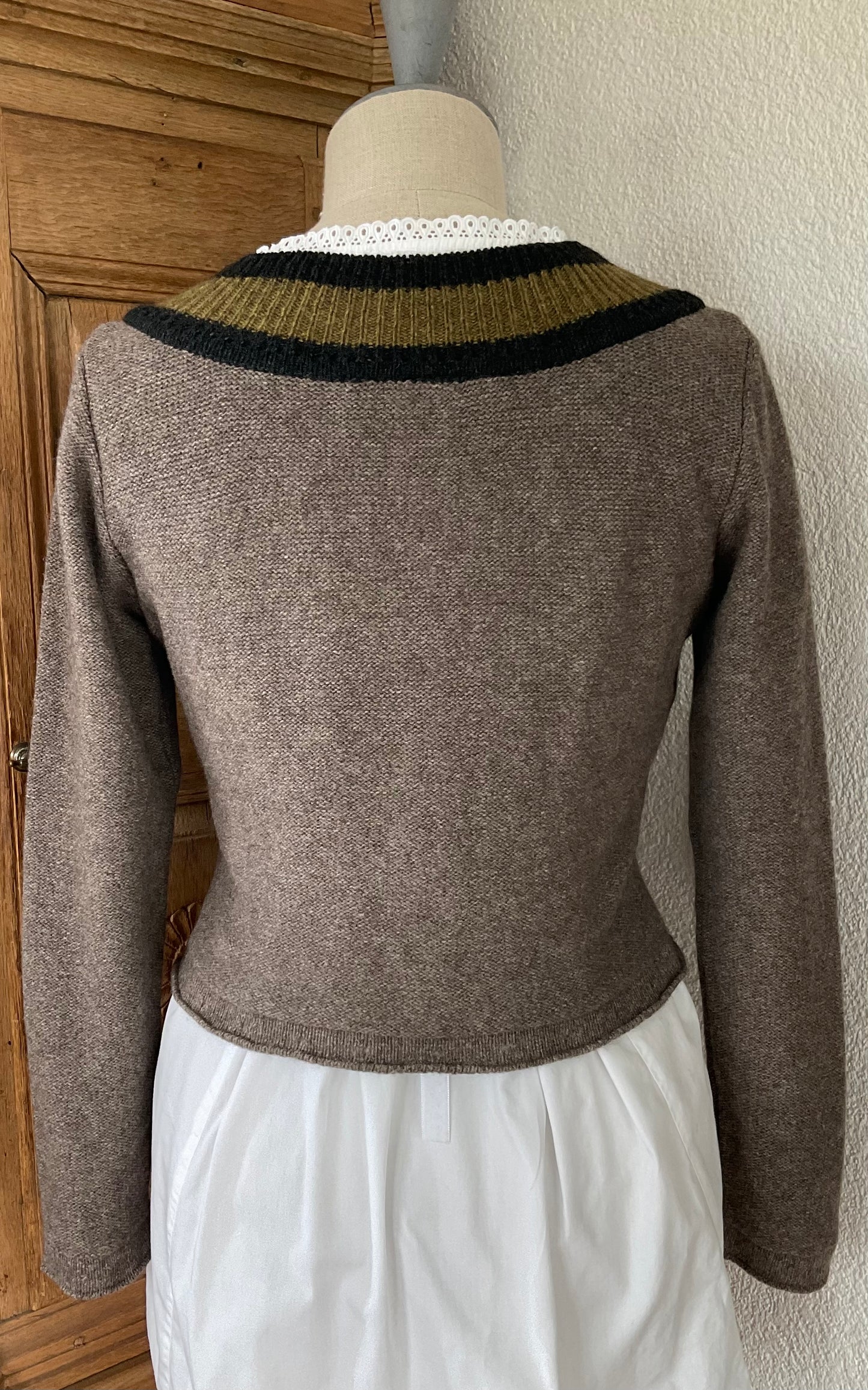 Strickjacke "Am Berg" Yak Wolle & Merinowolle