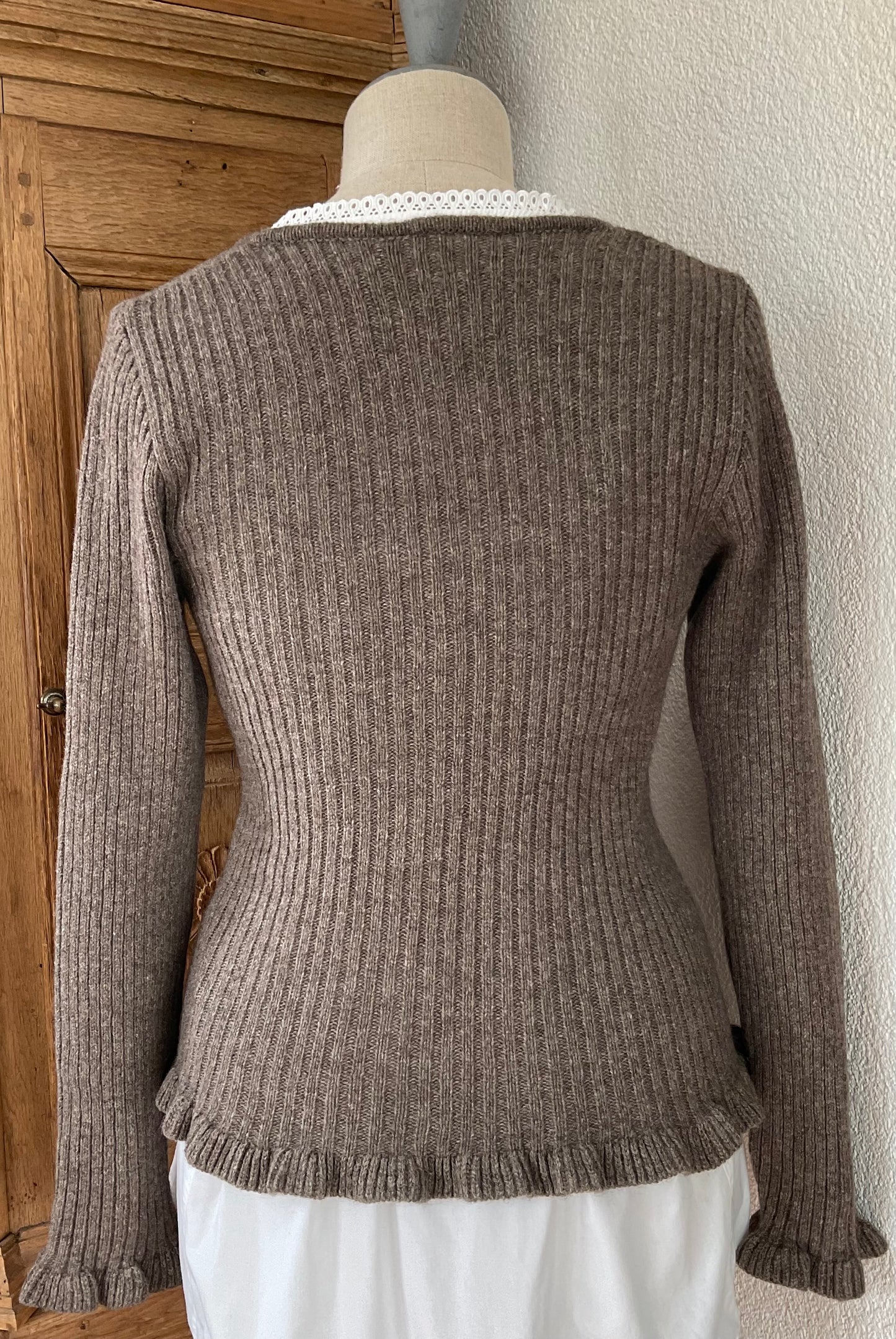 Strickjacke "Berghof" Yak Wolle & Merinowolle