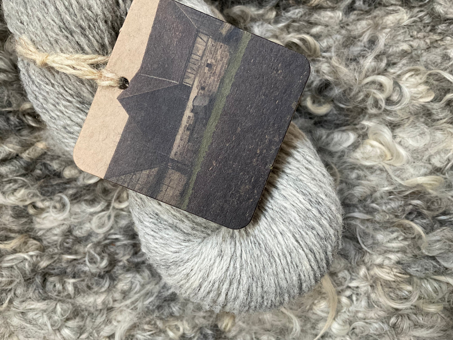 Shetland Wolle organic Fels, Leinen, Hafer