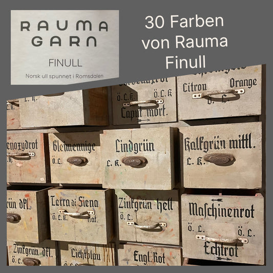 Rauma Garn norwegische Schafwolle "Finull"