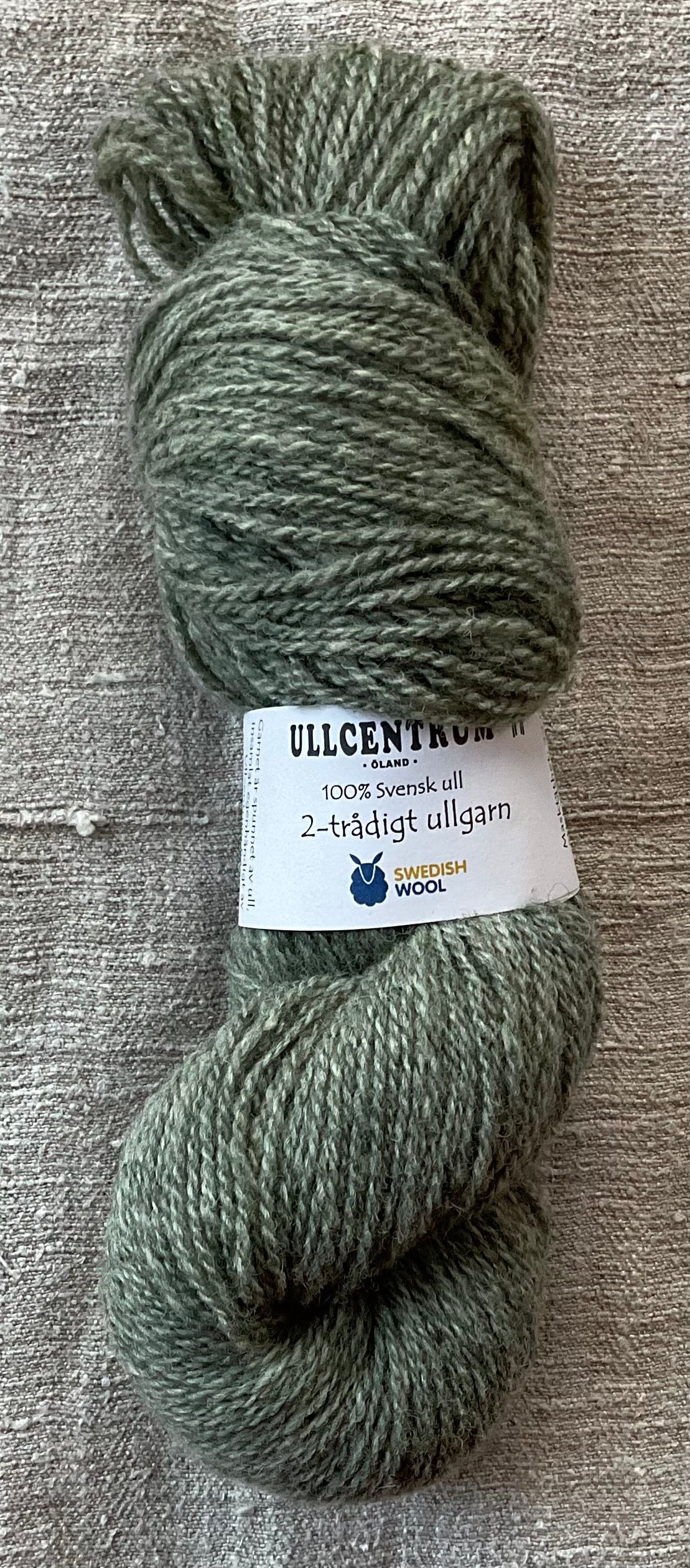 Ullcentrum Öland schwedische Schafwolle Tweed 100g/300m LL