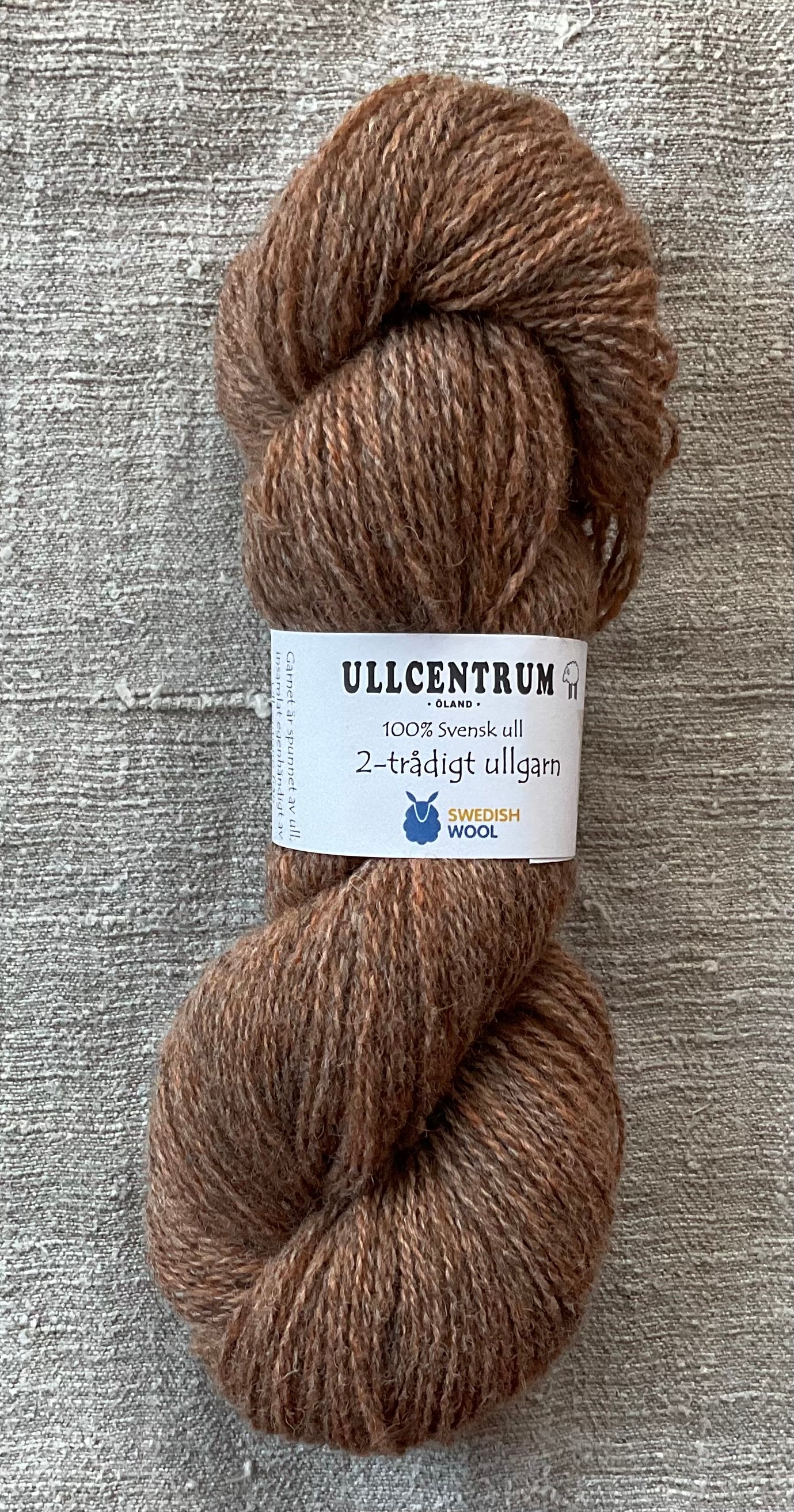 Ullcentrum Öland schwedische Schafwolle Tweed 100g/300m LL