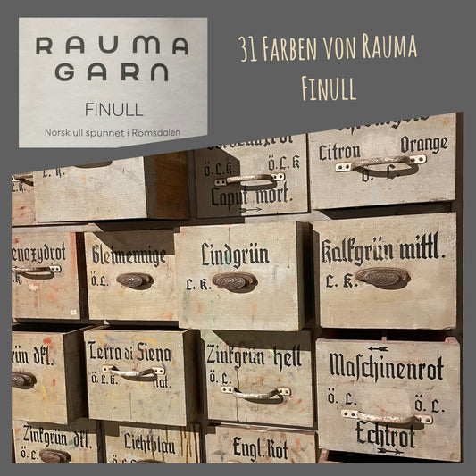 Rauma Garn norwegische Schafwolle "Finull"