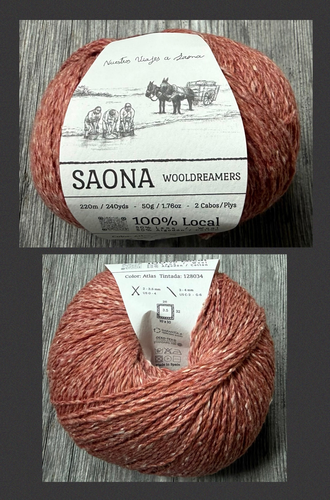 Wooldreamers Saona Garn Schafwolle & andalusische Baumwolle