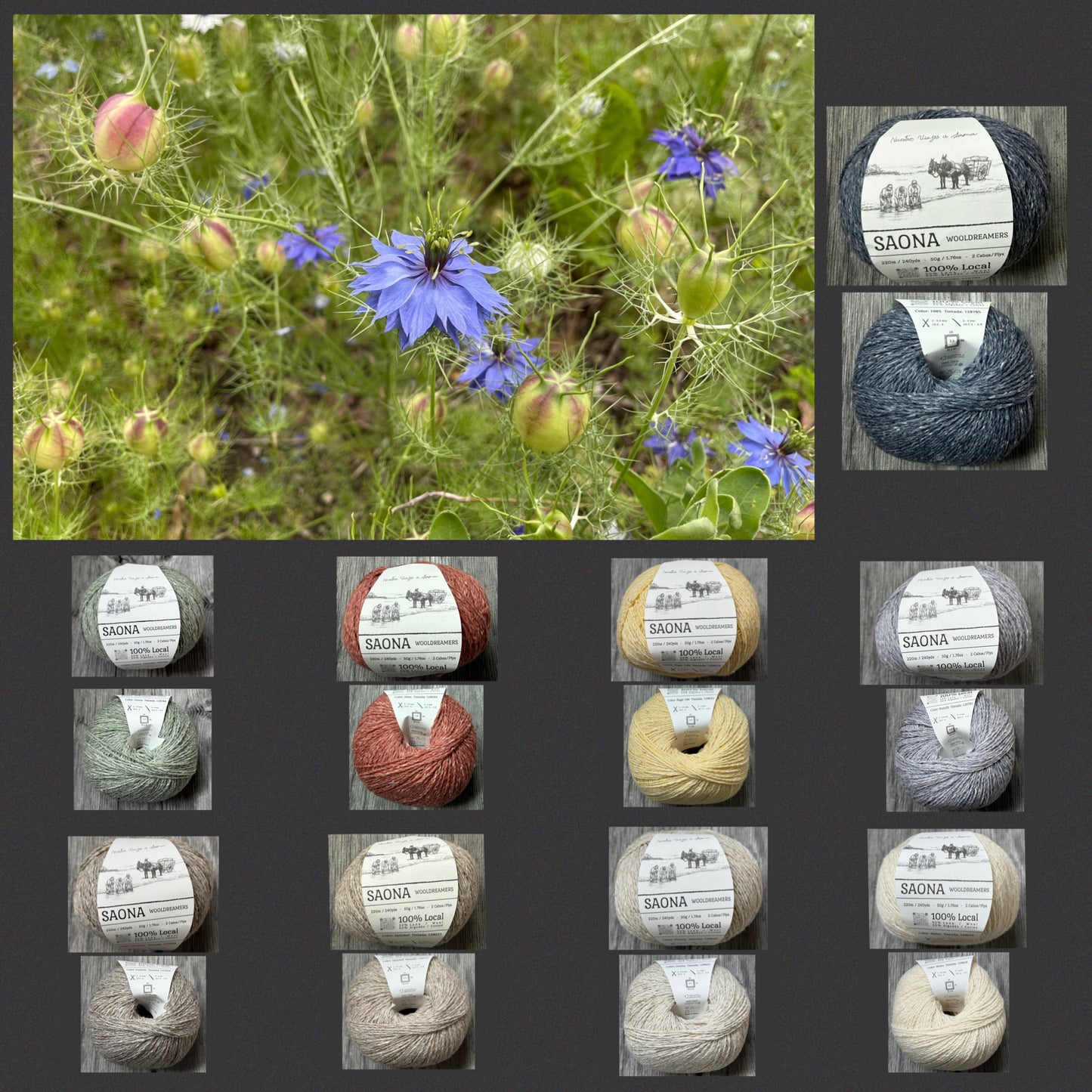 Wooldreamers Saona Garn Schafwolle & andalusische Baumwolle